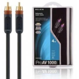 Bedienungshandbuch Patch Kabel BELKIN Subwoofer Cinch/RCA - ProAV 1000 Series - 4m (AV10029qp4M)