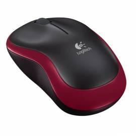 Maus LOGITECH drahtlose M185 (910-002240) rot