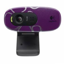 Webcamera LOGITECH HD Webcam C270 Purple Boulder (960-000807) Gebrauchsanweisung