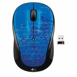 Benutzerhandbuch für Maus LOGITECH drahtlose M325 Indigo Scroll (910-002407)