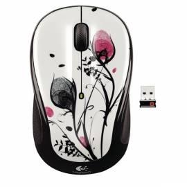 Maus LOGITECH drahtlose M325 Fingerprint Flowers (910-002411)