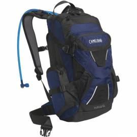 Ein Rucksack mit einer Wassertasche CAMELBAK Hawg NV Omega schwarz/blau
