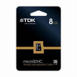 Handbuch für TDK 8 GB Speicherkarte MicroSDHC Class 6 (t78356)