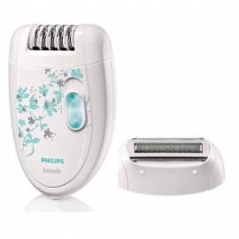 PHILIPS Satinelle Soft Epilierer HP6401/06 weiß/violett