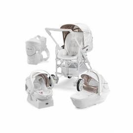 Kinderwagen CHICCO Trio Living + Holder Soft & Dream weiss