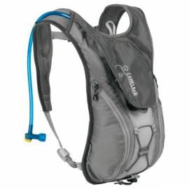 Ein Rucksack mit einer Wassertasche CAMELBAK Traum Omega Silber/grau