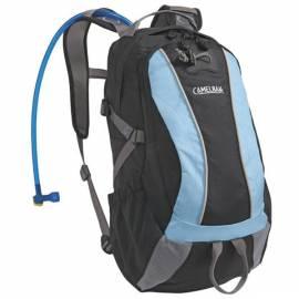 Ein Rucksack mit einer Wassertasche CAMELBAK Tag Star Omega schwarz/blau Gebrauchsanweisung