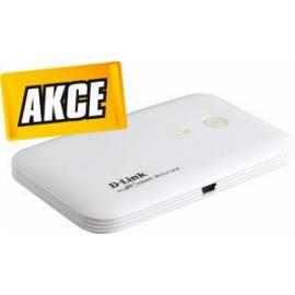 Bedienungsanleitung für Netzwerk-Prvky ein WLAN D-LINK DIR-457 MyPocket 3G Router + SIM T-Mobile 1m (DIR-457 + Internet)