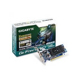 Benutzerhandbuch für GIGABYTE 210 DDR3-1 GB nVidia Grafikkarte (Turbocache) (GV-N210TC - 1GI V 1.0)