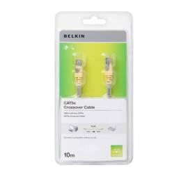 Kabel BELKIN Patch Cat5e cross, RJ45, UTP, 10 m (F3X126cp10MGYYM)