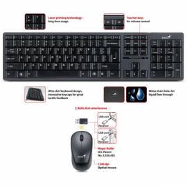 Tastatur GENIUS SlimStar 8000 WL USB + (31340035114) Gebrauchsanweisung