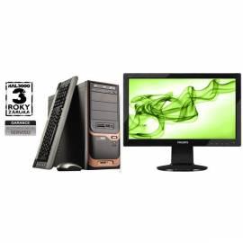 Bedienungshandbuch Set Computer HAL3000 Gold 7204 Intel G620 / 4GB / 1TB / DVDRW / W7H + Monitor PHILIPS 192E1SB