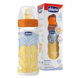 Benutzerhandbuch für CHICCO Baby Bottle 330 ml Polypropylen, Gummi d., 0 +, und BABY-Elefanten