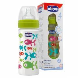 Bedienungsanleitung für CHICCO Baby Bottle 330 ml Polypropylen, Silik. d., 0 + Fisch
