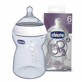 Benutzerhandbuch für CHICCO Baby Bottle 330 ml Kunststoff Step Up, Silik. d, 6 +