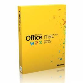 Bedienungshandbuch MICROSOFT Office pro Mac Home Student Softwarefamilie (W7F-00014)