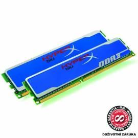 Bedienungshandbuch Speichermodul KINGSTON 8 GB DDR3-1600 (KHX1600C9D3B1K2/8GX)