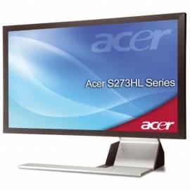 PDF-Handbuch downloadenMonitor, ACER S273HLABMII (ET.HS3HE.A01) schwarz