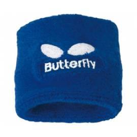 Datasheet Schweißband auf seinem Arm Schmetterling, blau