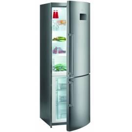 Bedienungsanleitung für Kombination Kühlschrank mit Gefrierfach GORENJE NRK 6182 MX Edelstahl