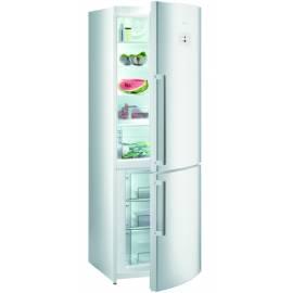 Kombination Kühlschrank mit Gefrierfach GORENJE NRK 6181 MW weiß Gebrauchsanweisung