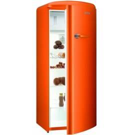 GORENJE Kühlschrank RB 60299 OO Orange - Anleitung