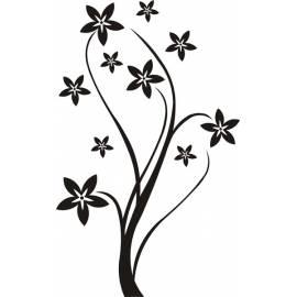 Selbstklebende Dekoration Blume 4 (nw-kvet4)