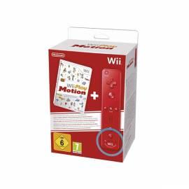 Handbuch für Zubehör für Konzole NINTENDO Remote Plus rot + Wii Play: Motion (NIWP229)