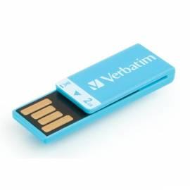 USB Flash disk VERBATIM CLIP-IT 2GB USB 2.0 (43907) blau