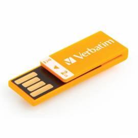 USB Flash disk VERBATIM CLIP-IT 2GB USB 2.0 (43908) orange