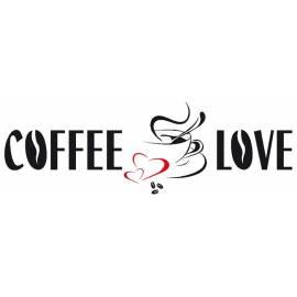 Self Adhesive Dekoration Kaffee Liebe (hs-74304)