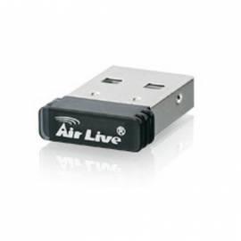 Benutzerhandbuch für NET-Steuerelemente und WiFi AIRLIVE BT-302USB schwarz