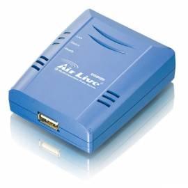 Datasheet Netzwerk-Prvky ein WiFi AIRLIVE 1 Port Wired MFP (MFP-101U)