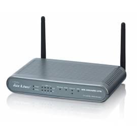 Netzwerk-Prvky ein WiFi AIRLIVE WN-300ARM (WN-300ARM-VPN-B) Bedienungsanleitung