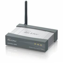 AIRLIVE AirVideo Remote-2000 schwarz - Anleitung