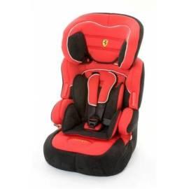 FERRARI Kindersitz Beline SP 9-36kg schwarz/rot