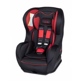 Bedienungsanleitung für Autositz NANIA Cosmo Hatrix/rot, 0-18 kg schwarz/rot