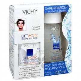 Tagescreme für chemische bis sehr trockene Haut 50 ml Quelle Derm Liftactiv + Facial Mizellen Wasser auf empfindliche Haut und Augen In Thermale 200 ml gratis - Anleitung