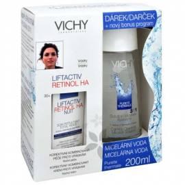 Datasheet LIFTACTIV Retinol Nachtcreme gel HA 30 ml + Facial Mizellen Wasser auf empfindliche Haut und Augen In Thermale 200 ml gratis