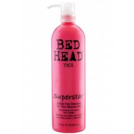 Volumen-Shampoo für perfekten look Bed Head Superstar (Sulfat-freies Shampoo für Dicke Massive Haar) 750 ml