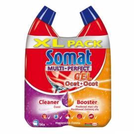 SOMAT Geschirrspüler Zubehör Multi perfekt Gel (2 x 700 ml) Essig