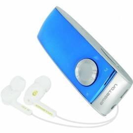 MP3-Player Emgeton X 8 CULT 4GB, silber/blau