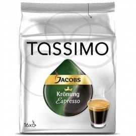128 G Espresso Kapseln für die TASSIMO Jacobs ausgedrückt Krönung