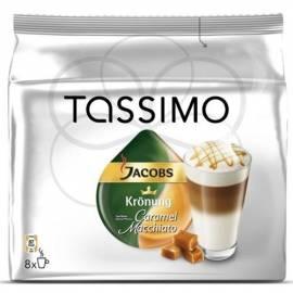 Kapseln für die TASSIMO Jacobs ausgedrückt Krönung Caramel Latte Macchiato 480 g