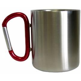 Becher mit Karabiner, double Wall, 200 ml