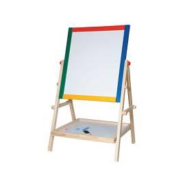 Whiteboard waldreichen Natur Gestell mit Ablage, 65cm