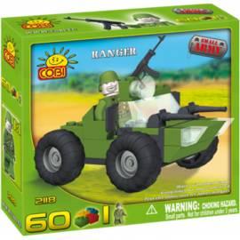 COBI kleine Armee Kit/kleine Armee-Militär Fahrzeug RANGER, 60 Blöcke, 1 Stück