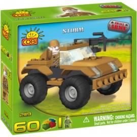 COBI kleine Armee Kit/kleine Armee-Militär Fahrzeug, Sturm 60 Würfel, 1 Stück