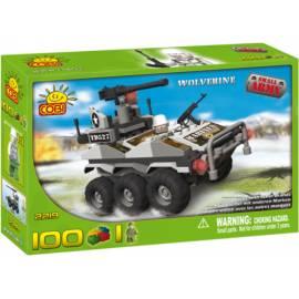 COBI kleine Armee Kit/kleine Armee gepanzerte Personal-Fördermaschine-100-Würfel, 1 Stück Bedienungsanleitung