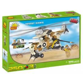 COBI kleine Armee Kit/kleine Armee-Hubschrauber Desert Hawk, 250 Würfel, 3 Stück